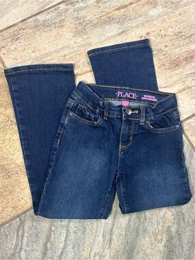The Children's Place Dark Blue Bootcut Jeans